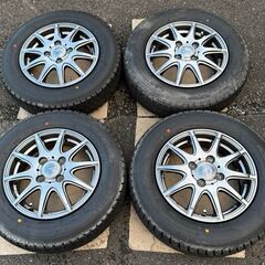  TIRO 145/80R13 13インチ 13-4.0 +45 4H 100 ガンメタ アルミ ホイール 4本セット 軽自動車 軽カー