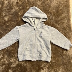 90cm 無印良品 ボアアウター ムーミン パーカーの画像