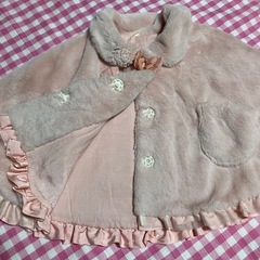 もこもこケープコート110の画像