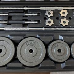 【渡す場所相談可能】ダンベル・バーベル　50kg　セット