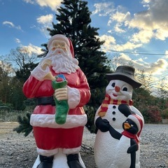 大特価！！特大クリスマスツリー　特大サンタさん　特大スノーマン　...