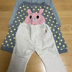子ども服80 HOT BISCUITS ズボン3着の画像