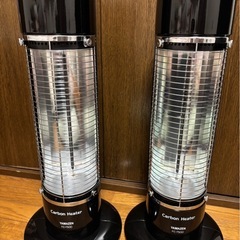 カーボンヒーター2台セット
　FC-T500 YAMAZEN 