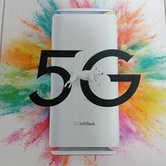 ｓｏｆｔＢａｎｋ5Gエアーターミナル差し上げます。1回使ったきりの新品です。の画像