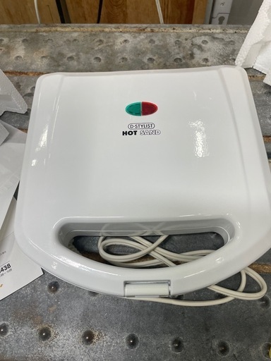 【ホットサンドメーカー】クリーニング済　管理番号　10712
