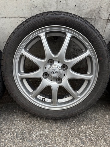 アルミホイール15インチ4穴 スタッドレスタイヤ　165/50R15 72Q