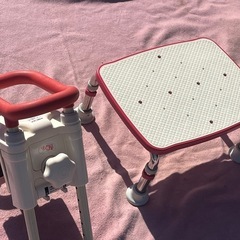 安寿入浴グリップと浴槽台の画像