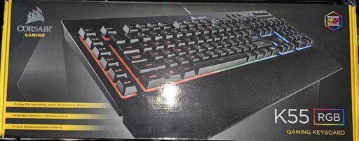CORSAIR K55 RGB ゲーミングキーボード
