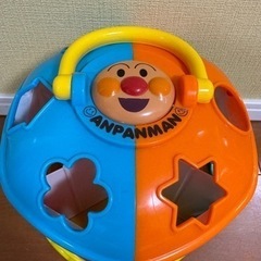 決まりました　アンパンマン 型はめパズルハウス 鍵付き の画像