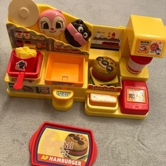 アンパンマン おしゃべりハンバーガー屋さん おもちゃの画像