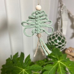 マクラメオーナメントの画像