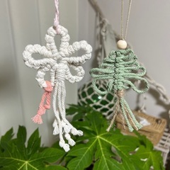 マクラメオーナメント