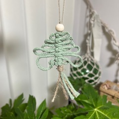 マクラメオーナメントの画像