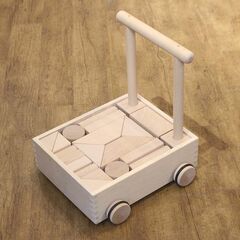 北大前! 札幌 引取 KAWAI カワイの木製おもちゃ 押し車つ...