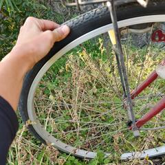 古い自転車【終】の画像