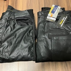 ワークマン　数量限定ライダーズパンツ　冬用夏用2枚セット