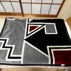 【取引中】ロマンス　小杉商事　毛布 140x200cm アクリル...