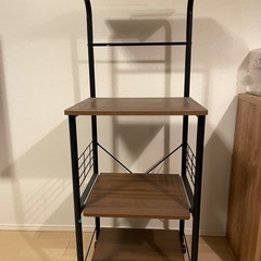 お譲りします【ニトリ】レンジ台　レンジラック　　収納家具の画像