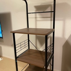 お譲りします【ニトリ】レンジ台　レンジラック　　収納家具の画像