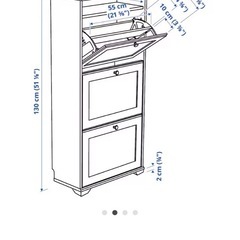 【お取引終了】【ご自身で積込と運搬できる方限定】IKEAシューズボックスの画像