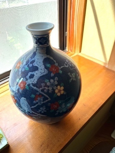 鍋島の深山作　花瓶