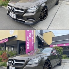 珍しいカラーインジュームグレーのベンツになります。