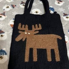 クリッパーのトナカイ柄トート新品