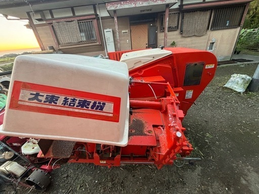 Kubota、日の本ハーベスター75！ディーゼルエンジンです。
