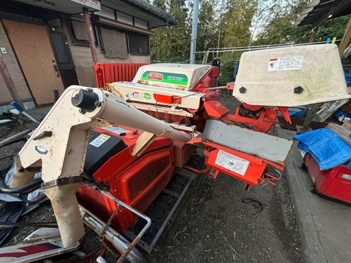 Kubota、日の本ハーベスター75！ディーゼルエンジンです。