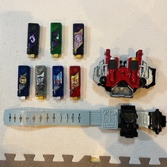 仮面ライダー 変身ベルトとガイアメモリ　8個セット