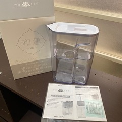 ガイアの水135 浄水器　和蓮ポット　カートリッジ無し