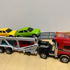 ミニカー トレーラー 5台セットの画像