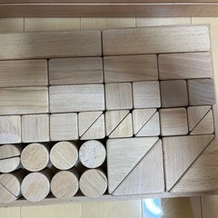 なかよしつみき 木製ブロックセットの画像