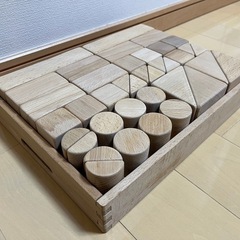 なかよしつみき 木製ブロックセットの画像
