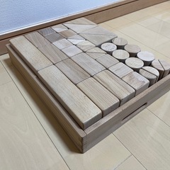 なかよしつみき 木製ブロックセット