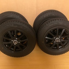 14インチ スタッドレスタイヤ ４本セット ブリジストンVRX２　１７５/７０/R１４ バリ溝！