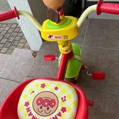 <引渡し予定決定>あんぱんまん　三輪車　購入後1年の画像