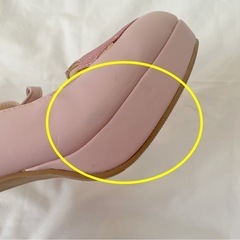 ハート ピンク ラメ パンプス ハイヒールの画像