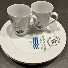 ロイヤルコペンハーゲン　マグ＆プレート