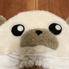 美品♡ベビーふかふか帽子の画像