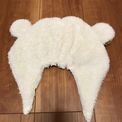 美品♡ベビーふかふか帽子の画像