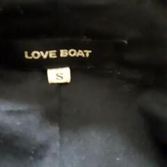 LOVE  BOAT 本革ライダース　黒・アイボリー　Sサイズの画像