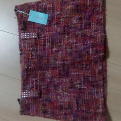 ツイード ミニ スカート 新品 ピンク デイジー