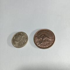 #34 オーストラリア1ペニー　古銭　アンティークコイン　コイン