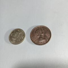 #34 オーストラリア1ペニー　古銭　アンティークコイン　コインの画像