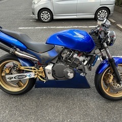 【売れました】　ホーネット250　ダブルディスクの画像