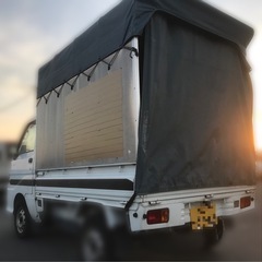 期間限定‼️即戦力⚠️25年式　なかなか出ません　ハイゼットトラック宅配仕様　幌　車検付きの画像
