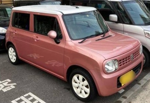 ラパンに履いていたホイール付きタイヤ