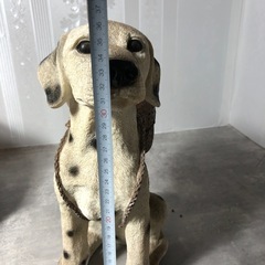 とっても可愛い犬の植木鉢入れの画像