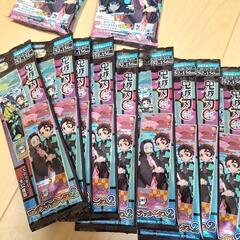 新品未開封　鬼滅の刃デコステッカー、ロングステッカーセットの画像